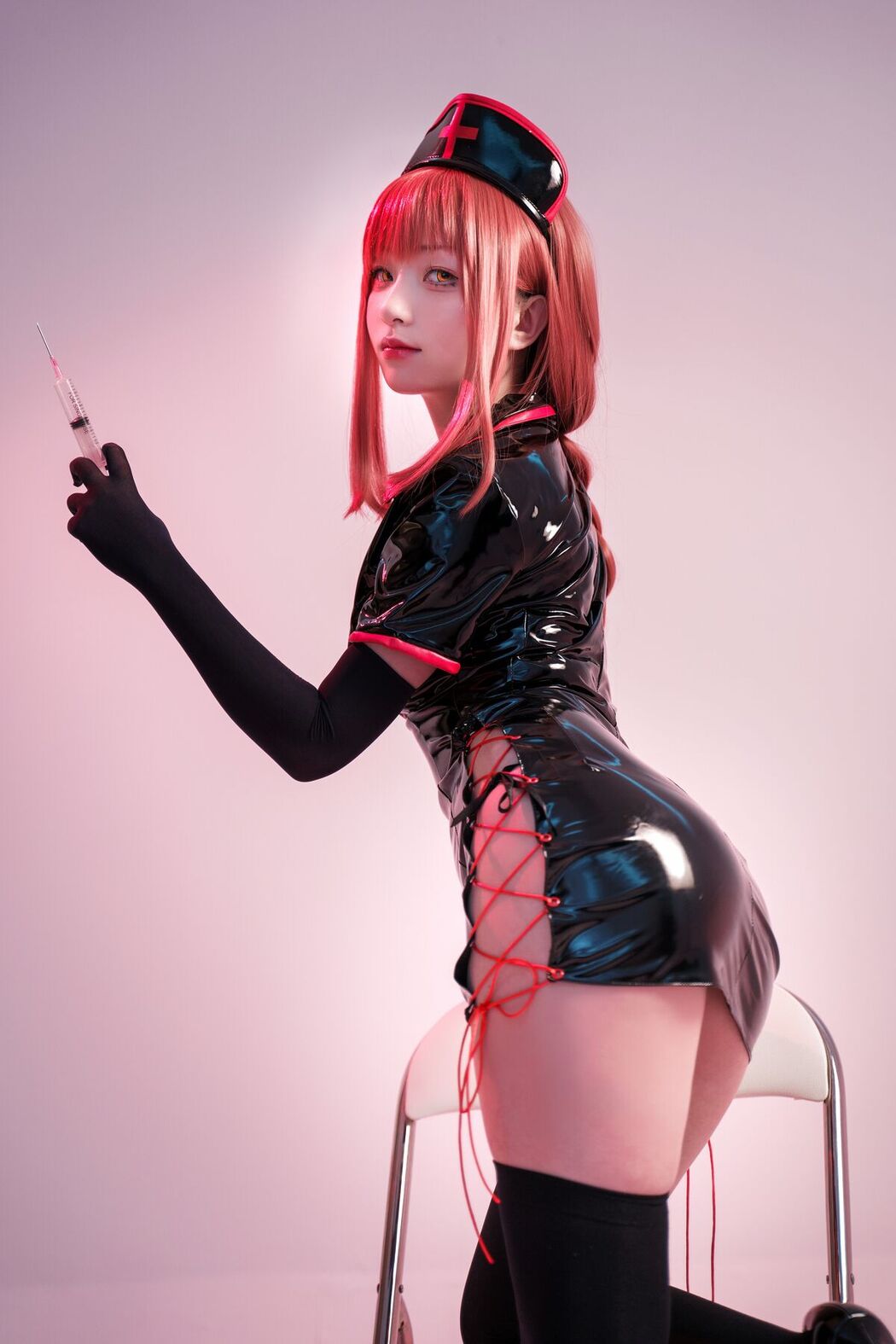 Coser@花铃 – 玛奇玛黑色护士