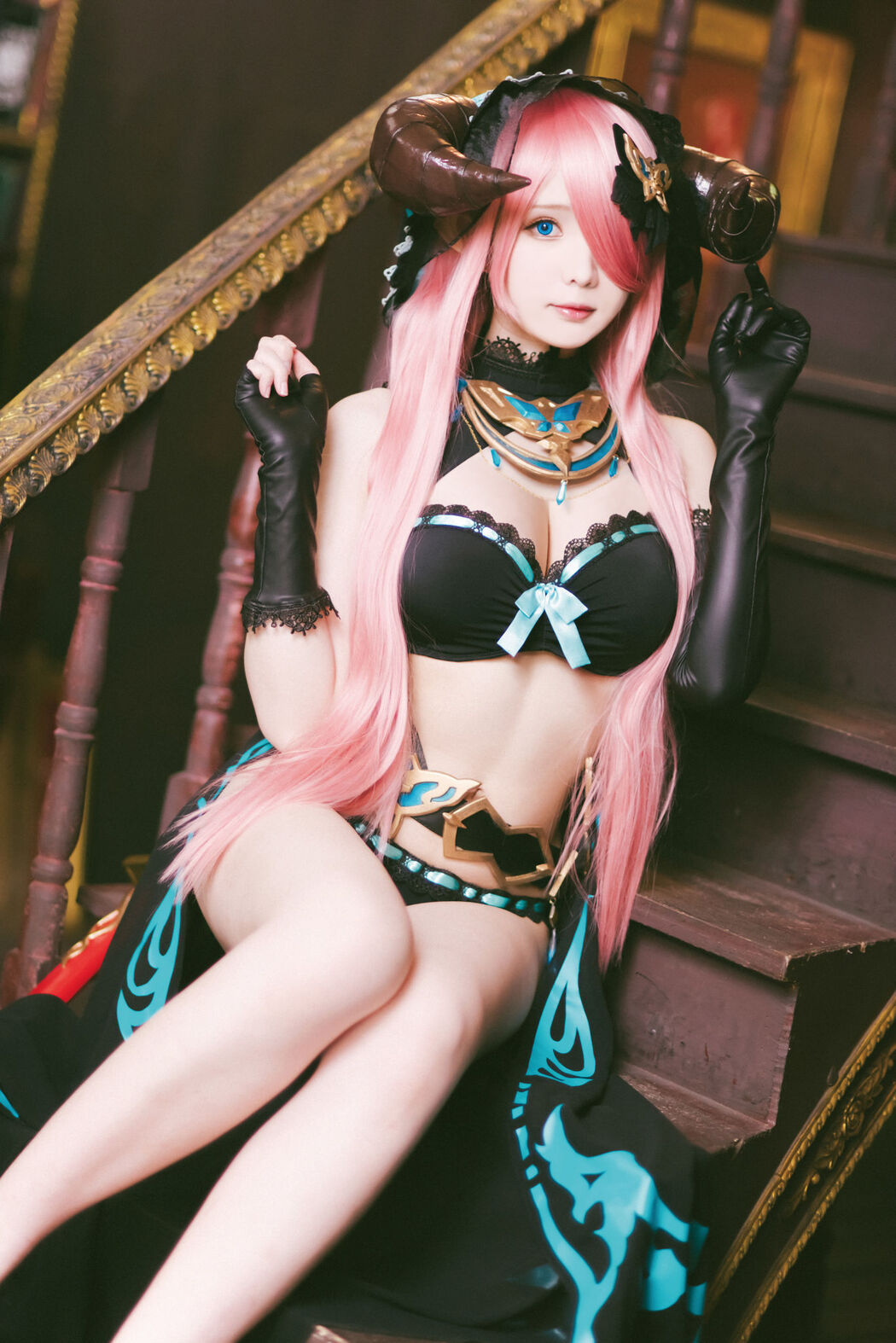 [Internet celebrity COSER photo] Weibo girl Zhishuangyue shimo - Granblue Fantasy Narmea