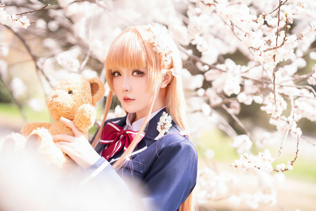 Coser@星之迟迟Hoshilily – 2024年04月计划赠品 邻家的天使同学-椎名真昼