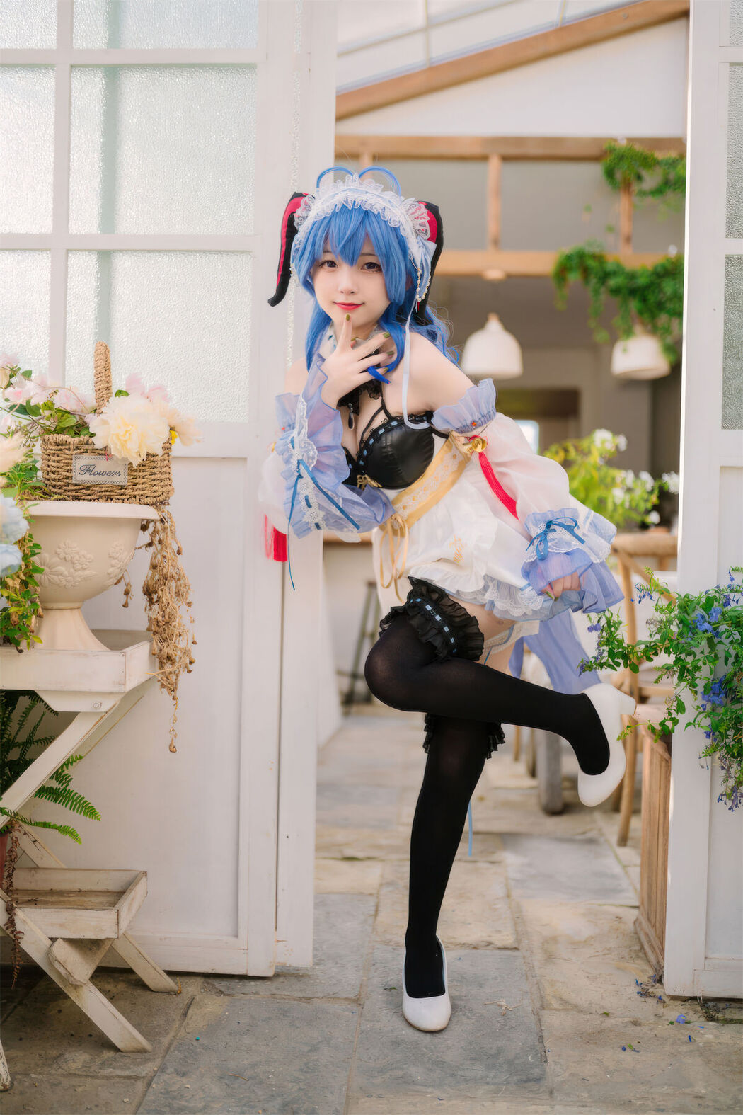 Coser@花铃 – 甘雨女仆