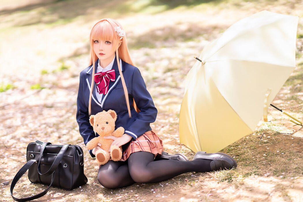 Coser@星之迟迟Hoshilily – 2024年04月计划赠品 邻家的天使同学-椎名真昼