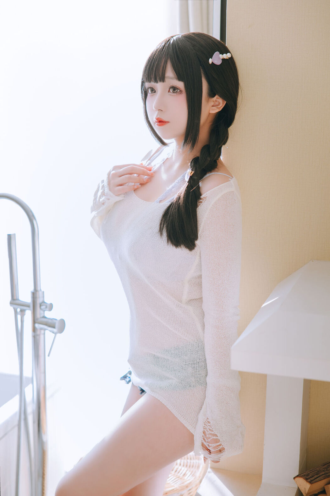 Coser@日奈娇 – 牛仔裤人妻 Part2