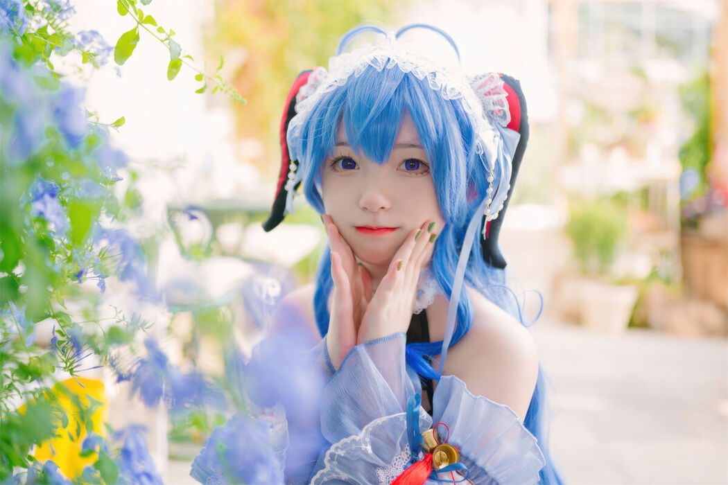 Coser@花铃 – 甘雨女仆