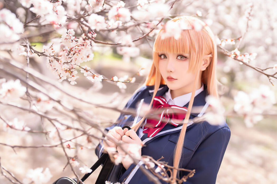 Coser@星之迟迟Hoshilily – 2024年04月计划赠品 邻家的天使同学-椎名真昼