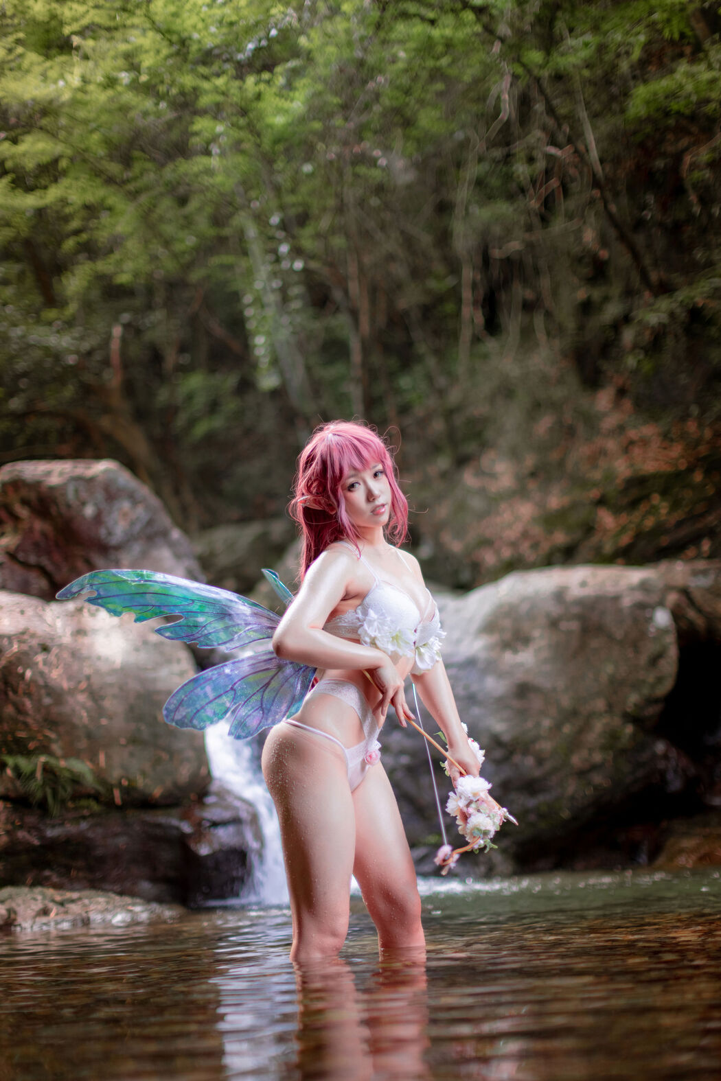 [Net Red COSER Photo] One North is also North - Flower Elf