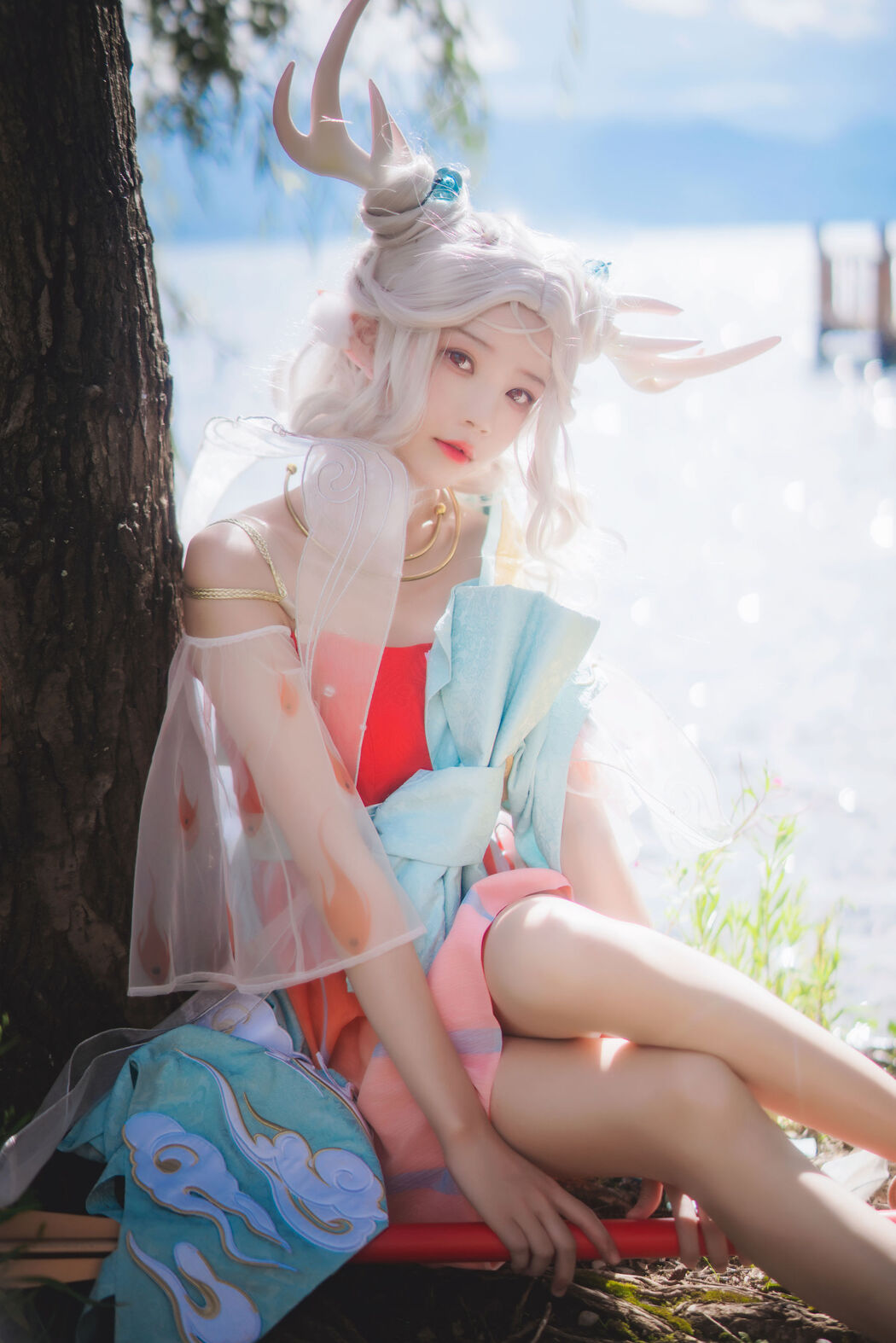 [Net Red COSER Photo] Cherry Peach Meow - Deer