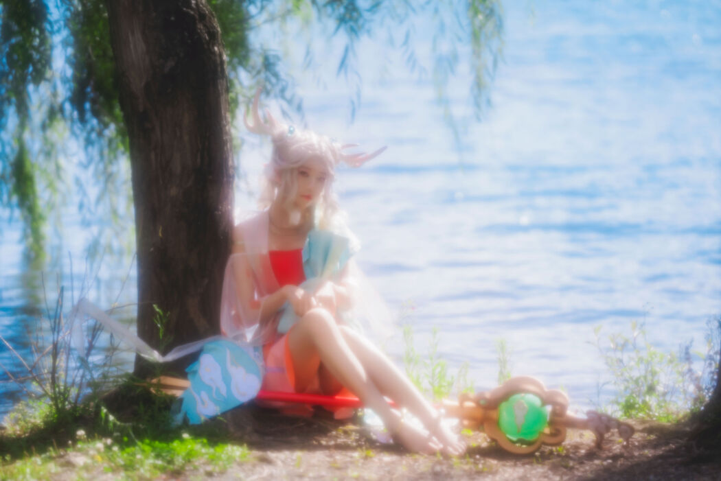 [Net Red COSER Photo] Cherry Peach Meow - Deer