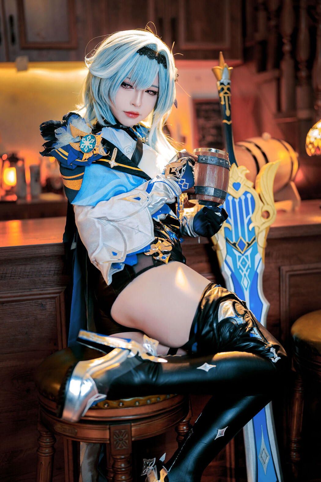 Coser@半半子 – 原神优菈