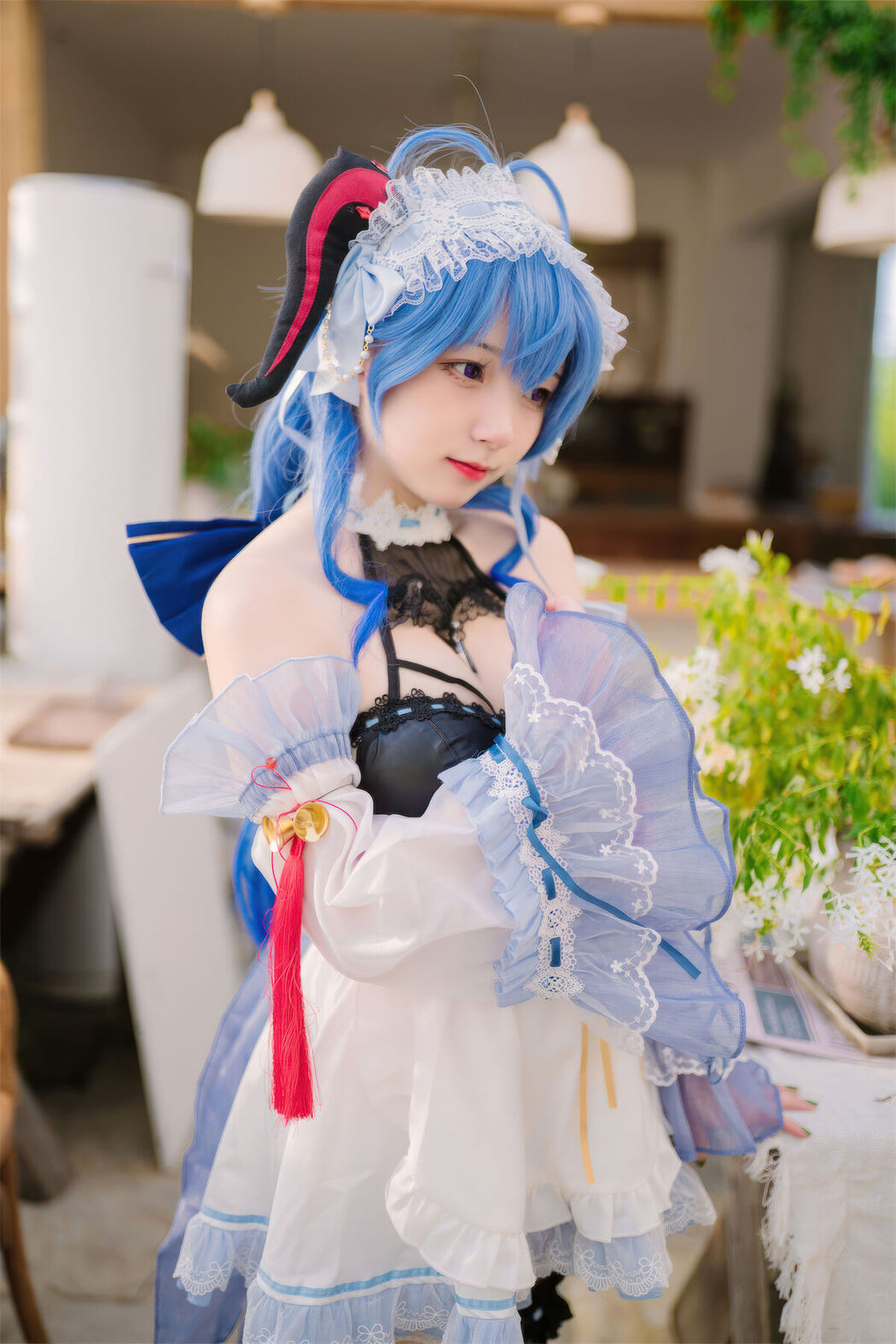 Coser@花铃 – 甘雨女仆