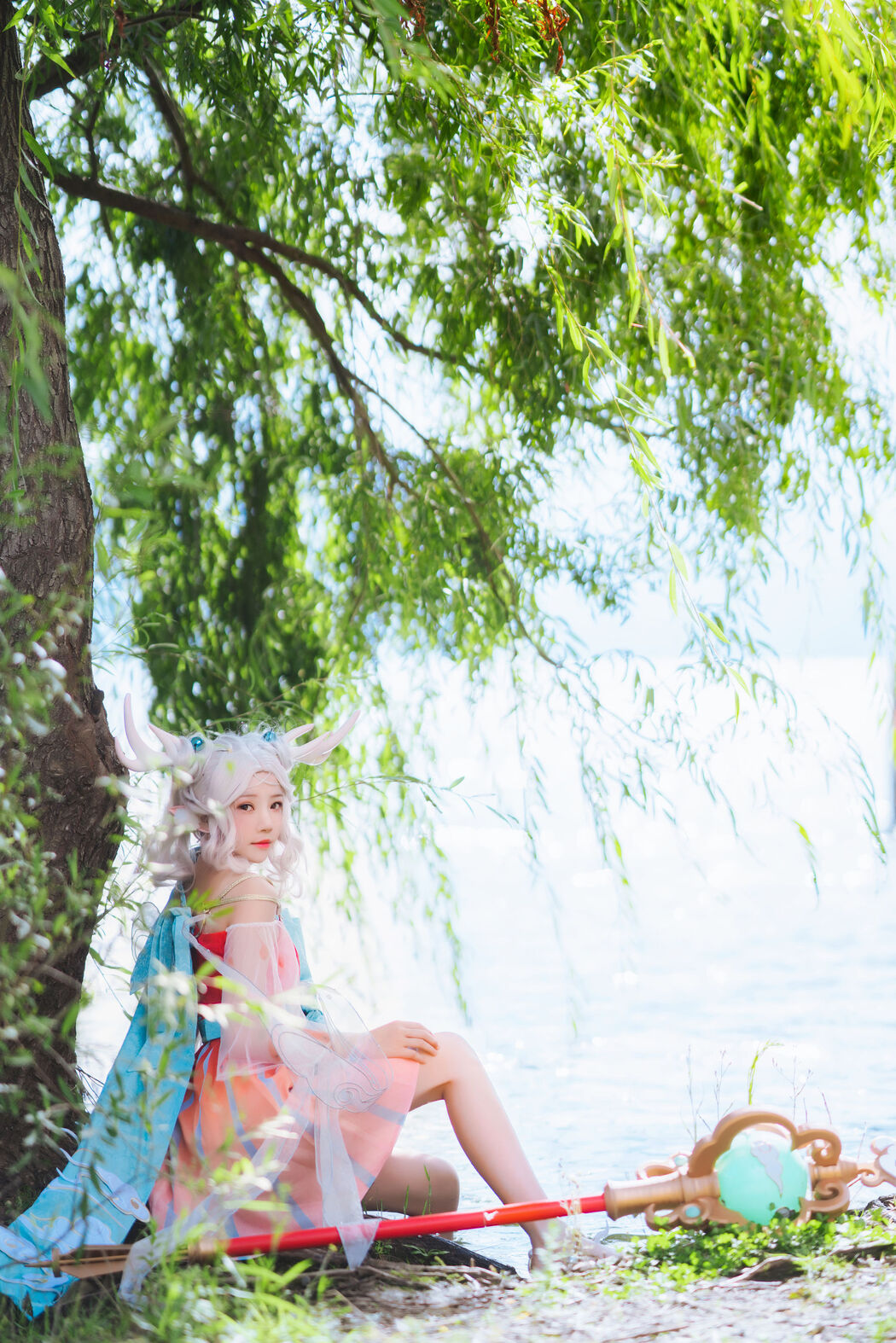 [Net Red COSER Photo] Cherry Peach Meow - Deer