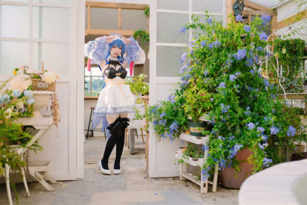 Coser@花铃 – 甘雨女仆