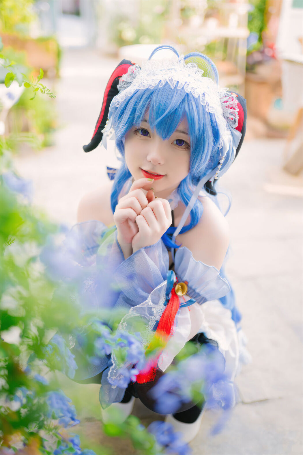 Coser@花铃 – 甘雨女仆