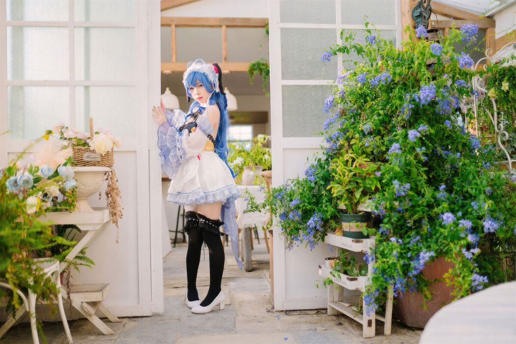 Coser@花铃 – 甘雨女仆