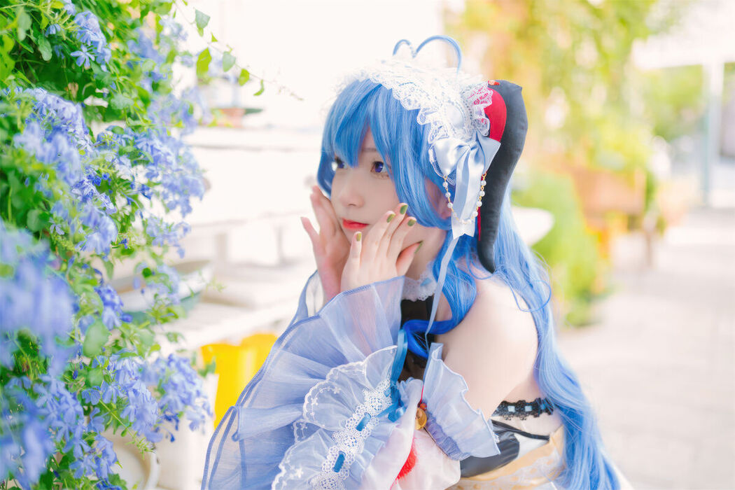 Coser@花铃 – 甘雨女仆