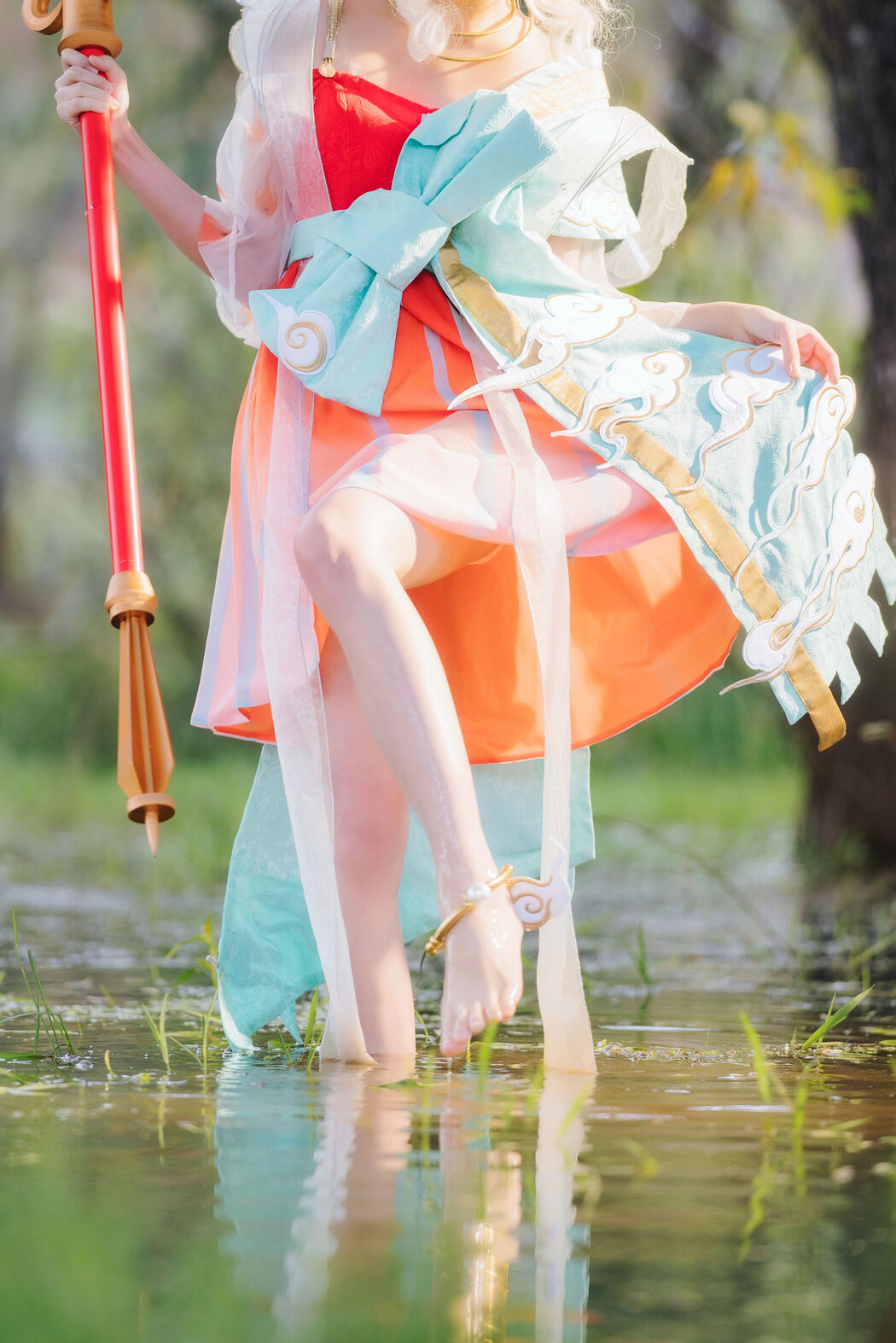 [Net Red COSER Photo] Cherry Peach Meow - Deer