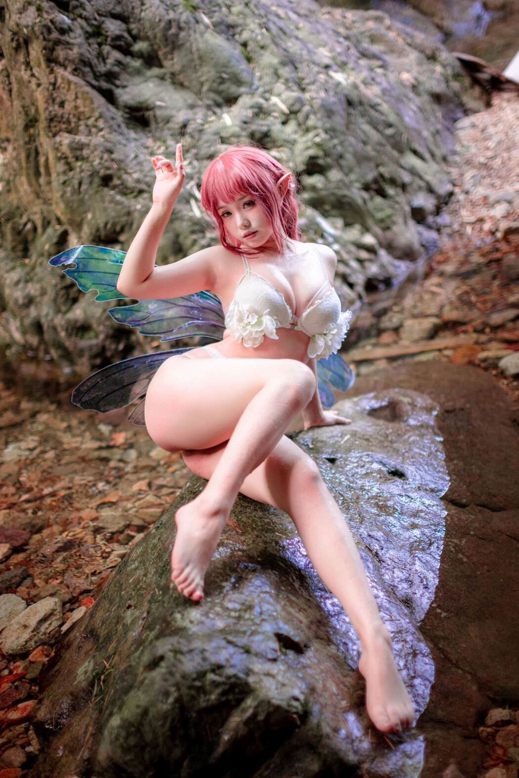 [Net Red COSER Photo] One North is also North - Flower Elf
