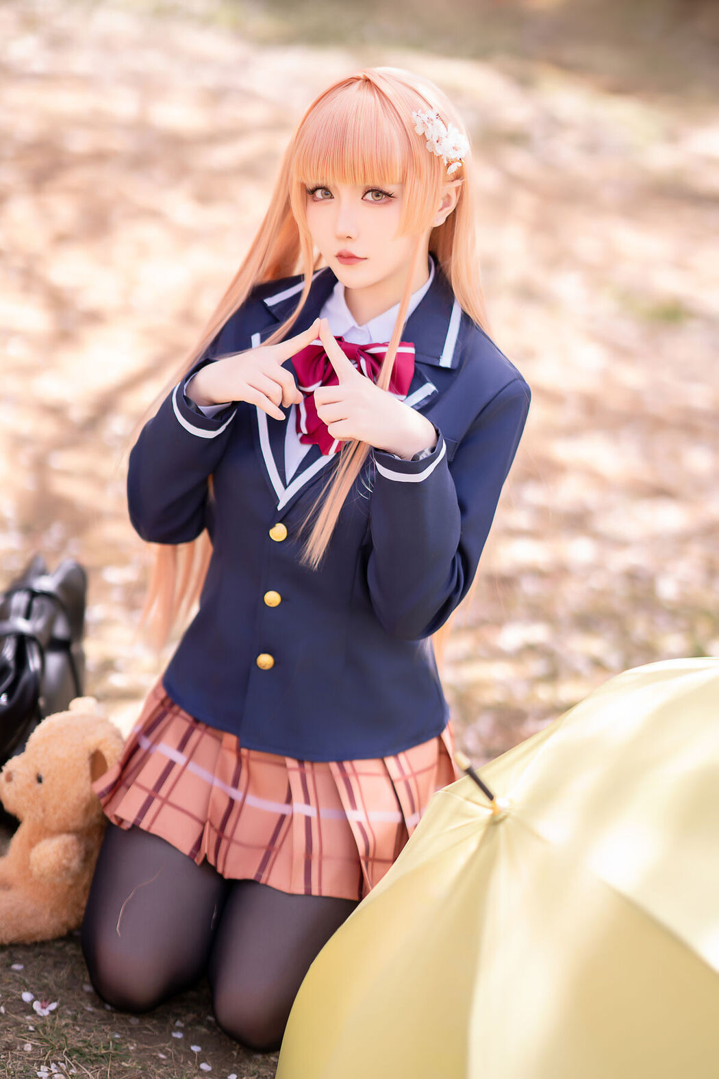 Coser@星之迟迟Hoshilily – 2024年04月计划赠品 邻家的天使同学-椎名真昼