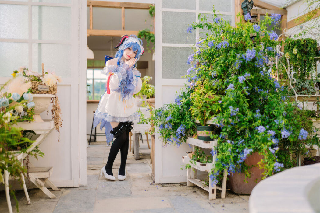 Coser@花铃 – 甘雨女仆