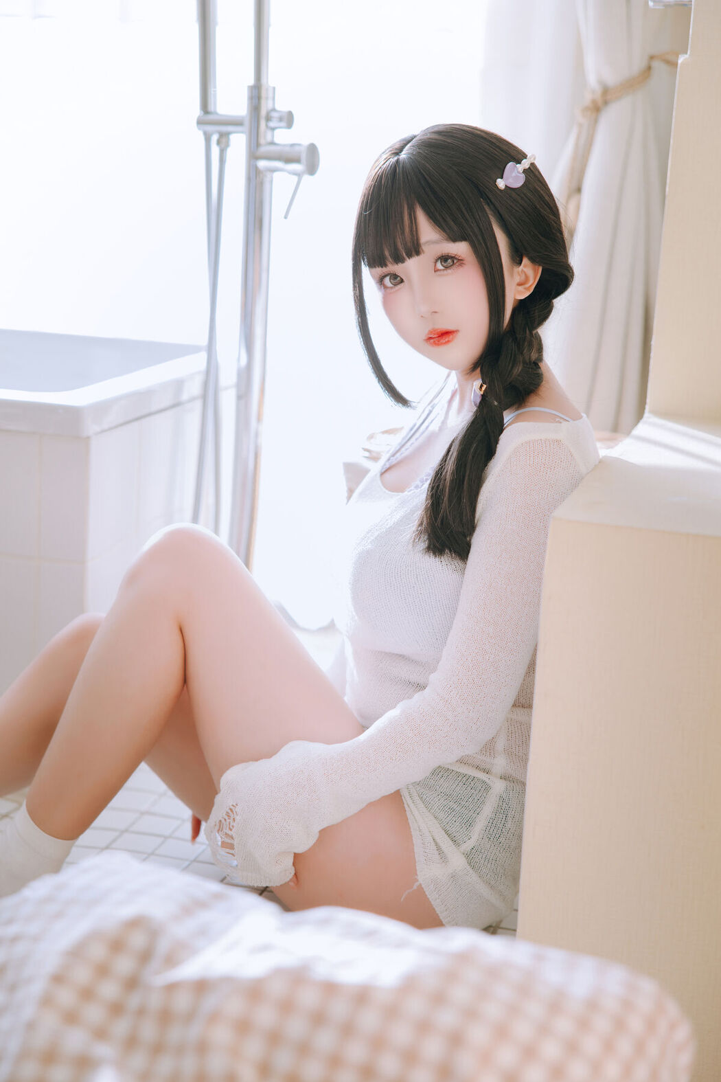 Coser@日奈娇 – 牛仔裤人妻 Part2