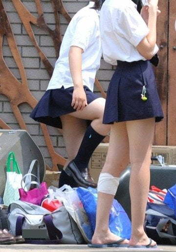  JK脚画像！足フェチにはたまらんぞ！