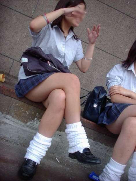  JK脚画像！足フェチにはたまらんぞ！