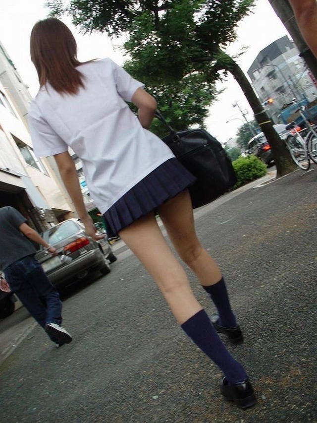  JK 透けブラ画像！透けちゃったブラジャードキドキ！