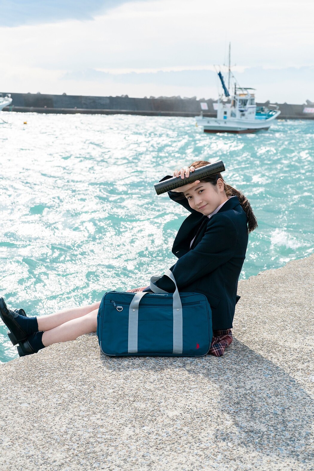 Nanako Kurosaki 黒嵜菜々子, FLASHデジタル写真集 「最後の制服」 Set.02