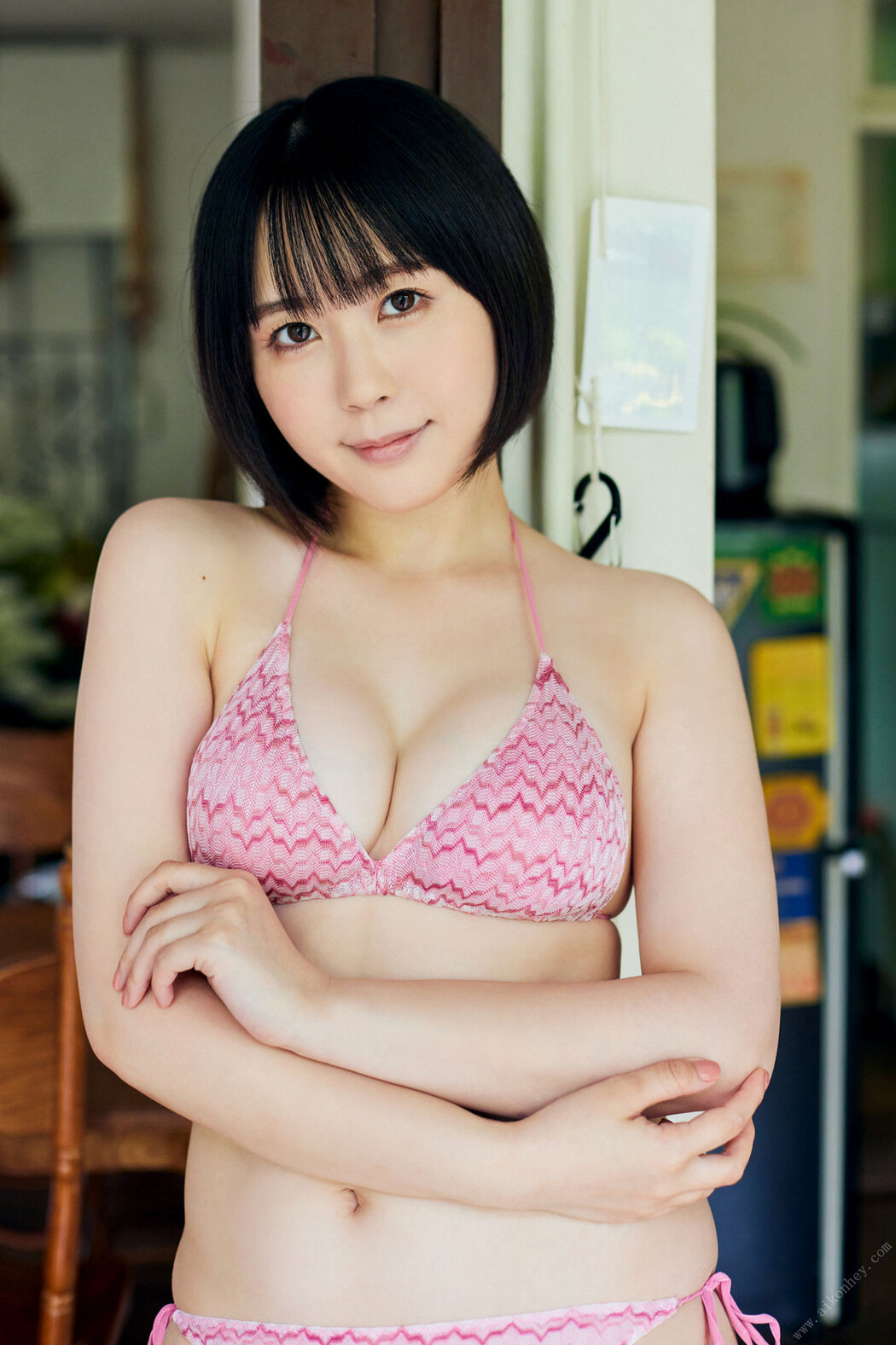 Yuki Yomichi 夜道雪, ＦＲＩＤＡＹデジタル写真集 「人気声優のマシュマロボディ」 Set.02