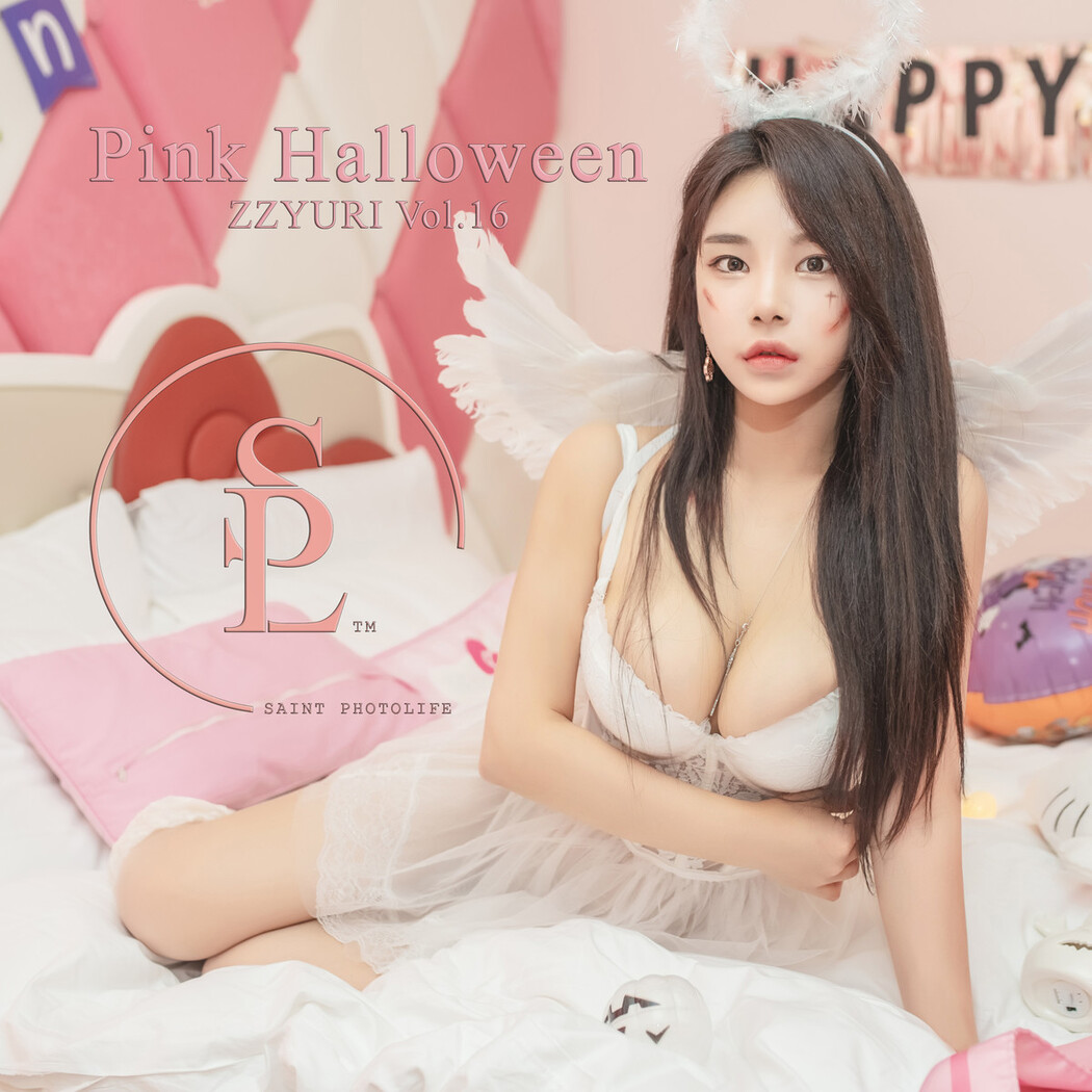 Zzyuri 쮸리, [SAINT Photolife] Pink Halloween Cover Photo