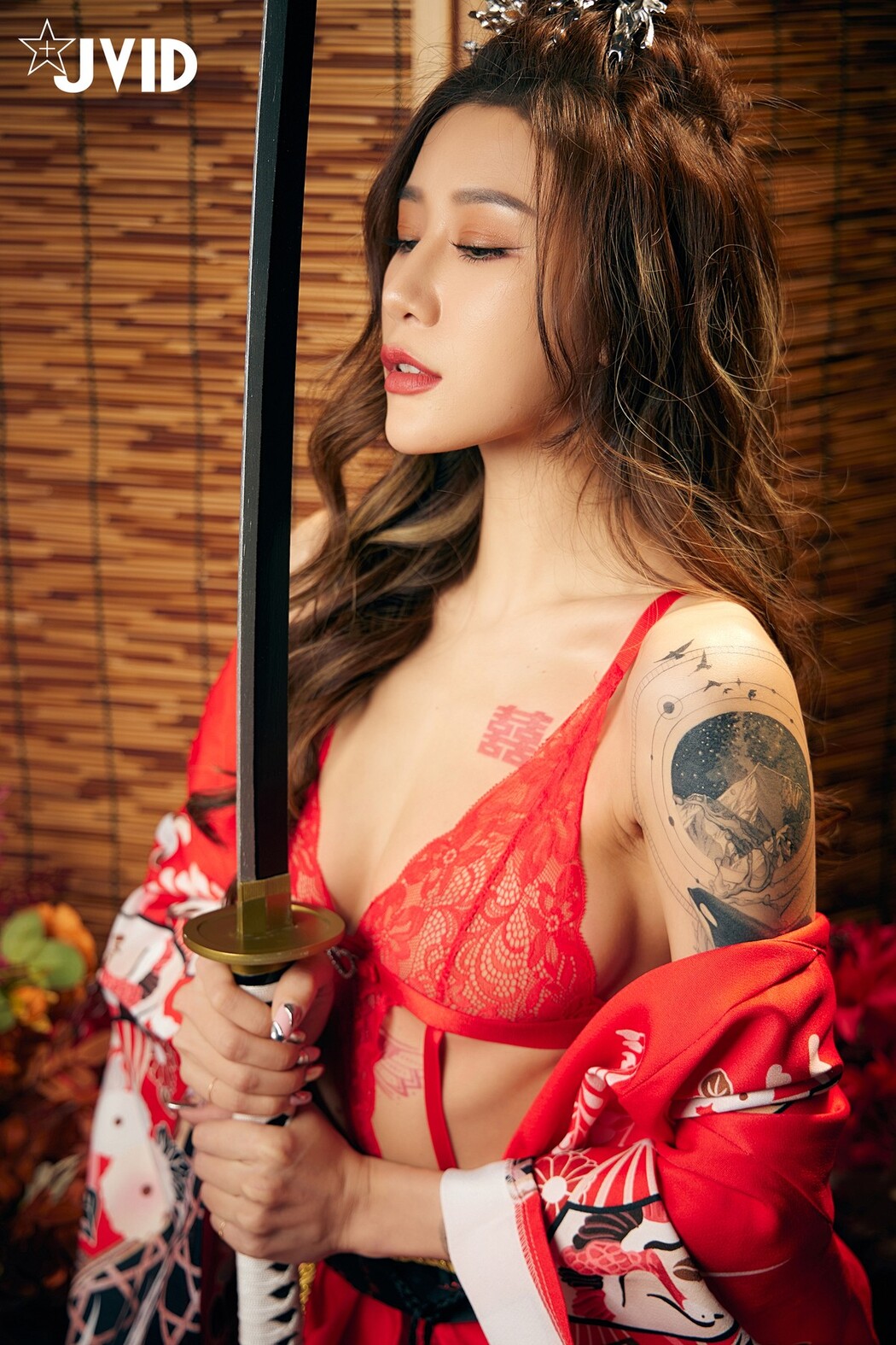 JVID精品 聖上寵幸首選～傾國傾城囍媚娘 婀娜多姿 酥胸外露 Set.01