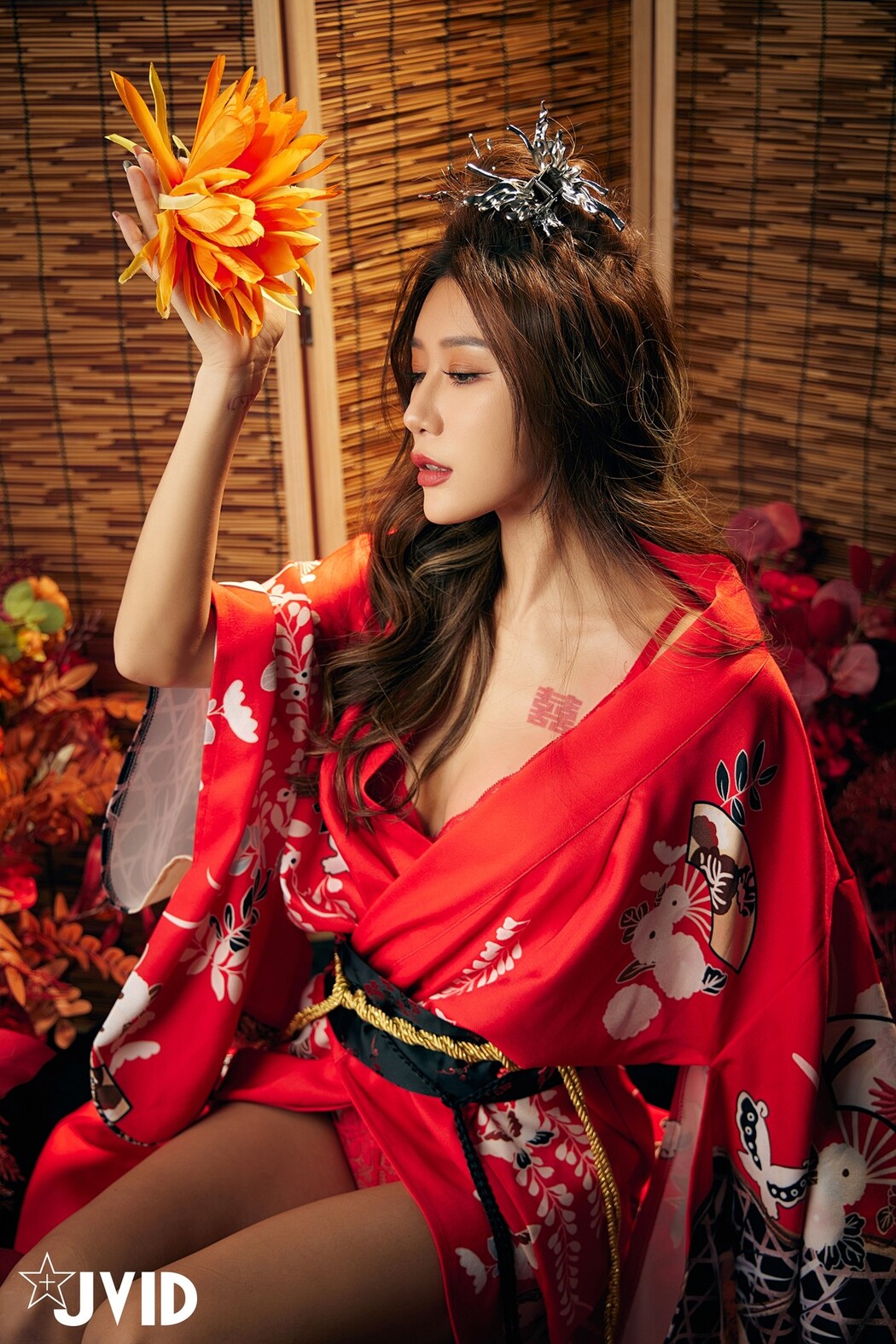 JVID精品 聖上寵幸首選～傾國傾城囍媚娘 婀娜多姿 酥胸外露 Set.01