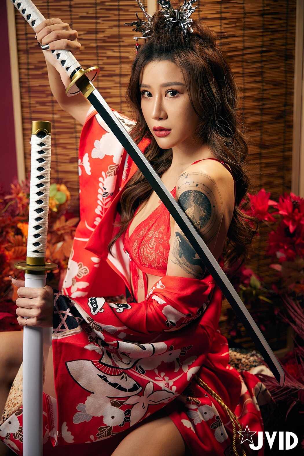 JVID精品 聖上寵幸首選～傾國傾城囍媚娘 婀娜多姿 酥胸外露 Set.01