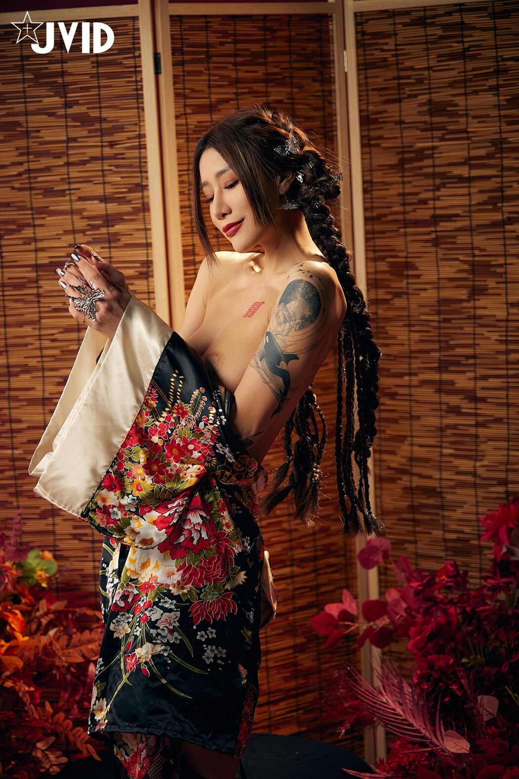 JVID精品 聖上寵幸首選～傾國傾城囍媚娘 婀娜多姿 酥胸外露 Set.02