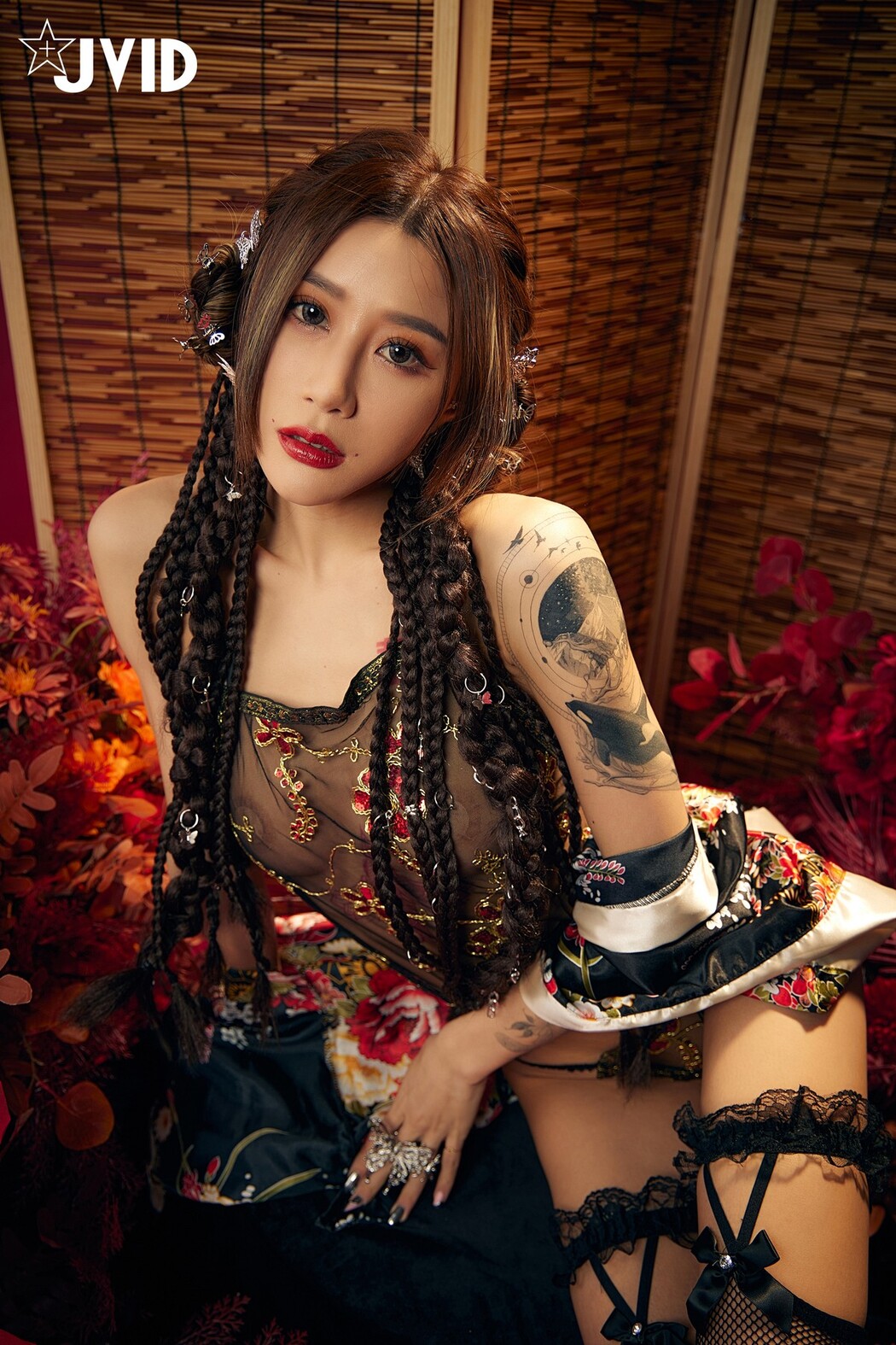 JVID精品 聖上寵幸首選～傾國傾城囍媚娘 婀娜多姿 酥胸外露 Set.02