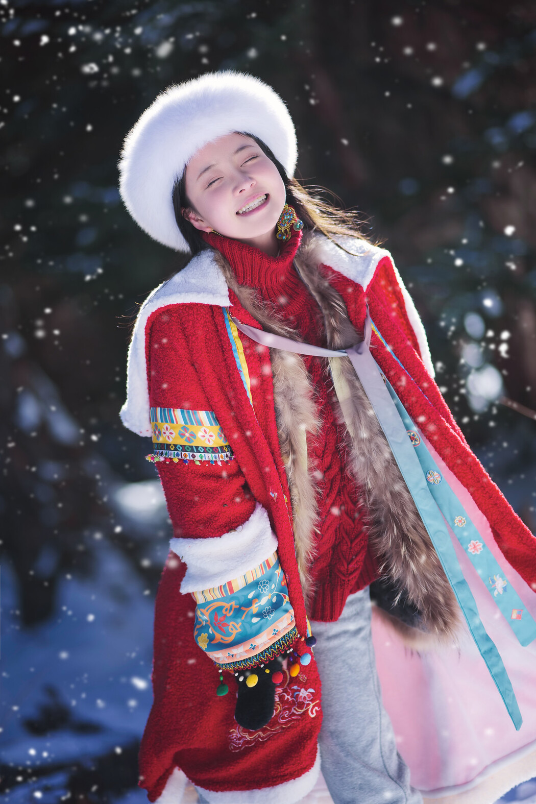 Cosplay 年年Nnian 吉祥雪兆丰年
