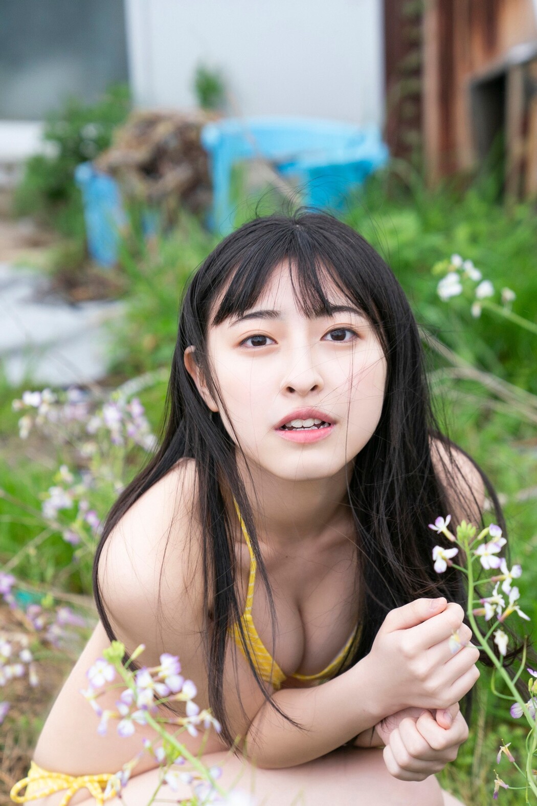 Tsukine Takeuchi 竹内月音, FLASHデジタル写真集 「いつかの放課後」 Set.01 Cover Photo