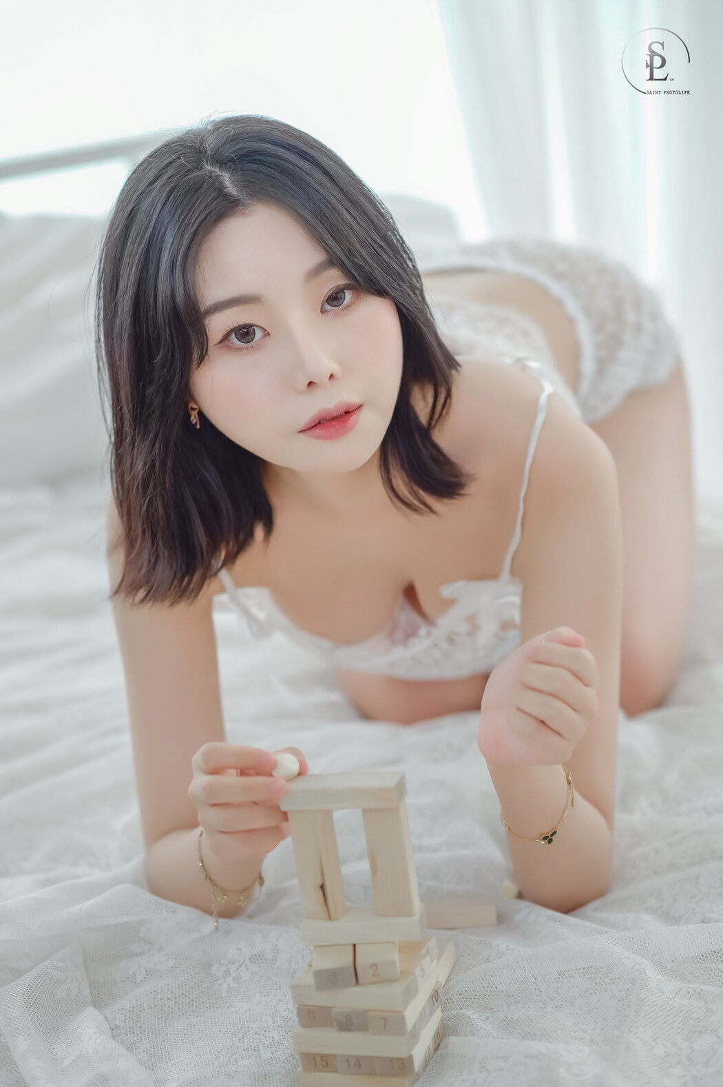 Yuna 유나, [SAINT Photolife] Jenga