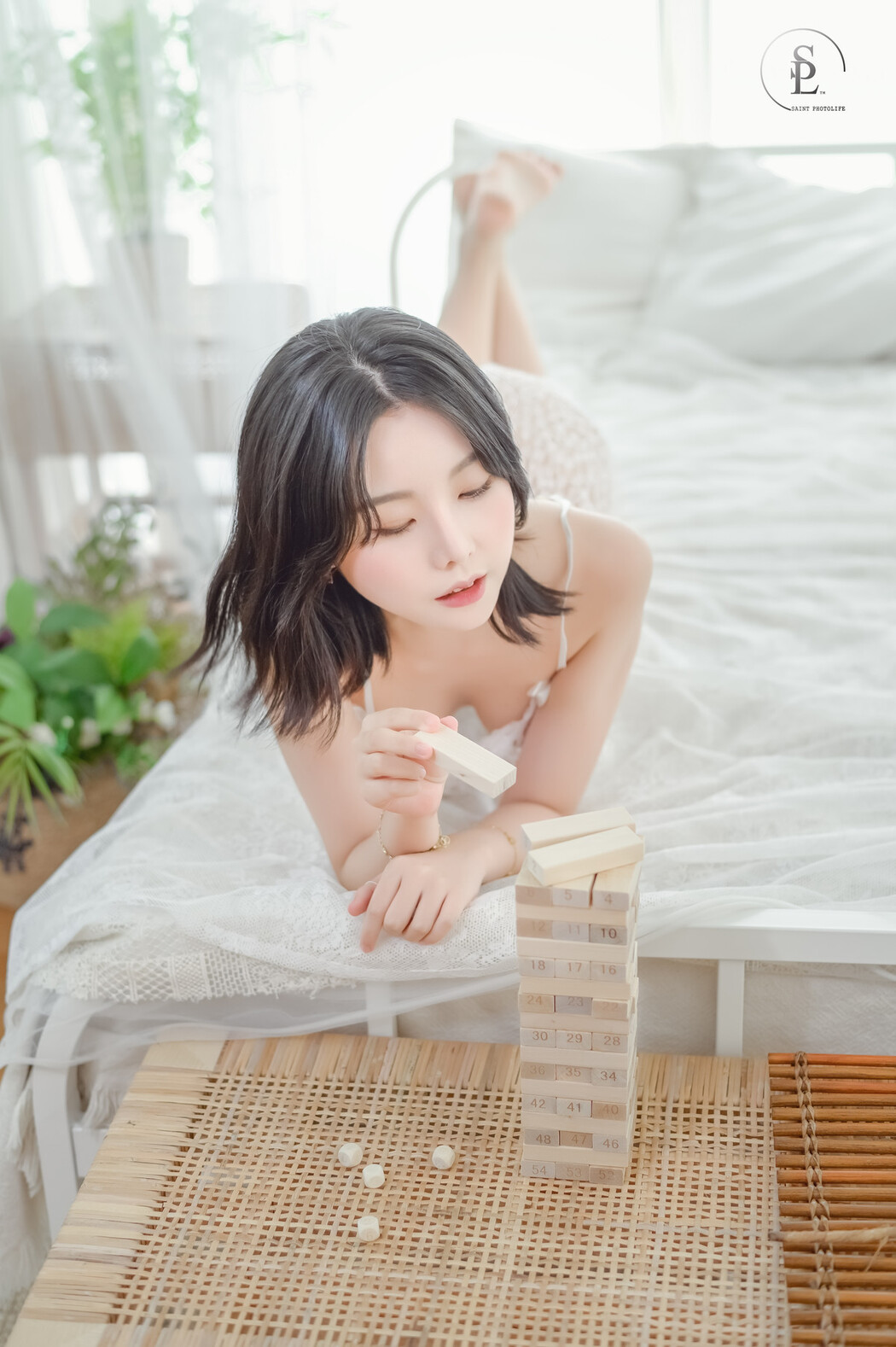 Yuna 유나, [SAINT Photolife] Jenga