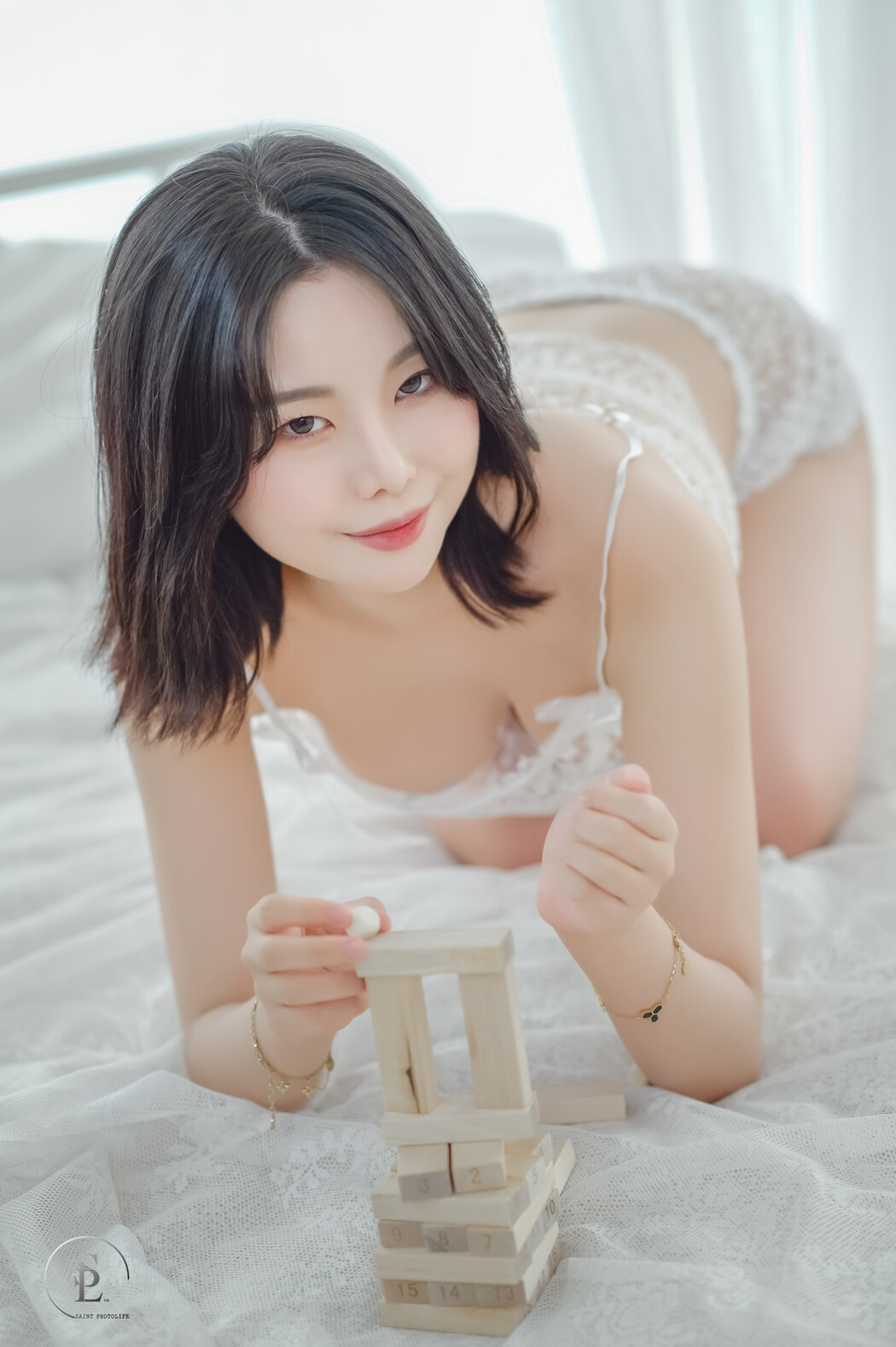 Yuna 유나, [SAINT Photolife] Jenga