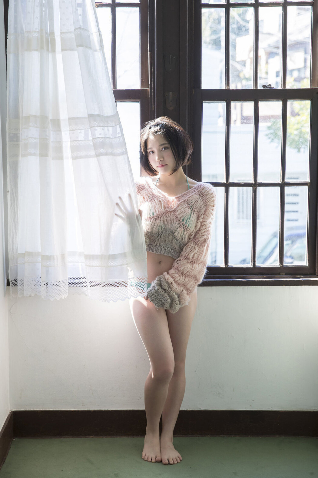 Nagi Nemoto 根本凪, ＦＲＩＤＡＹデジタル写真集 「緑のシンデレラ」 Set.02