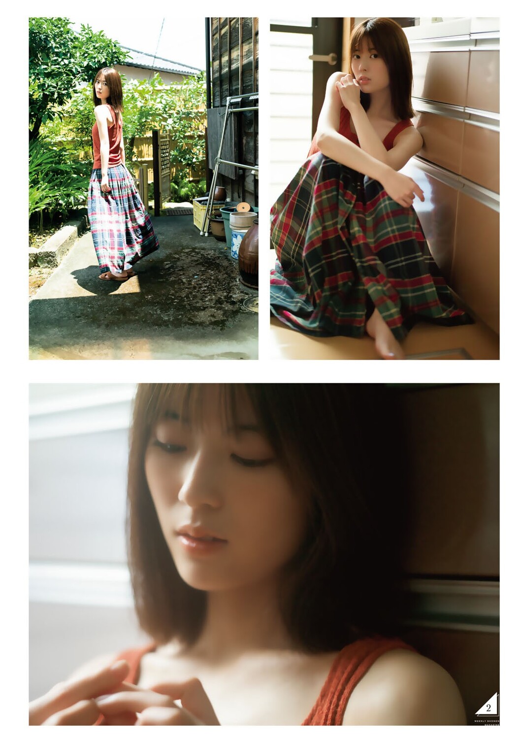 Renka Iwamoto 岩本蓮加, Shonen Magazine 2023 No.35 (週刊少年マガジン 2023年35号)