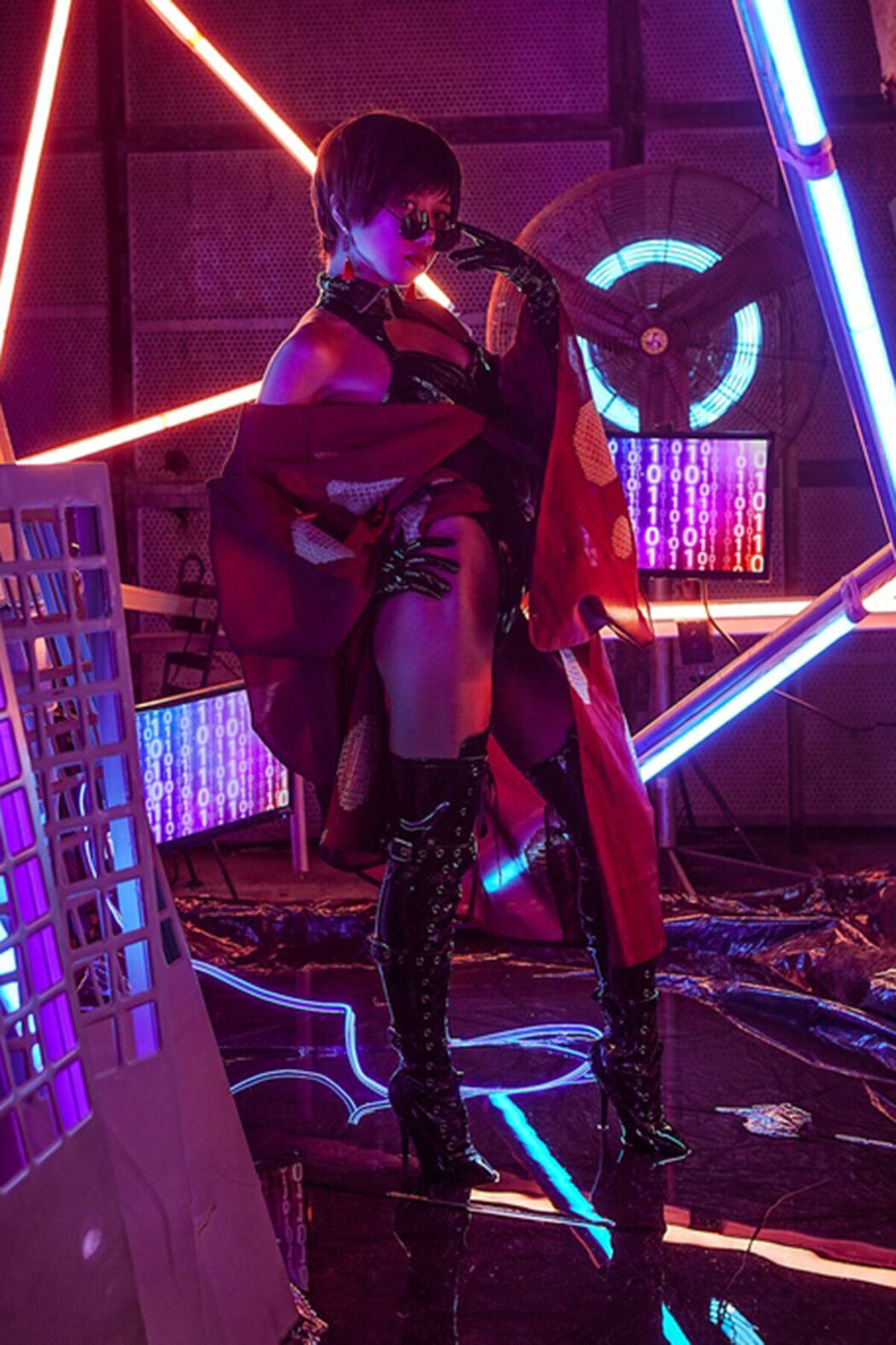 Coser@音琴ひつじ Hitsuji Negoto – CYBER SAMURAI Part1 Cover Photo