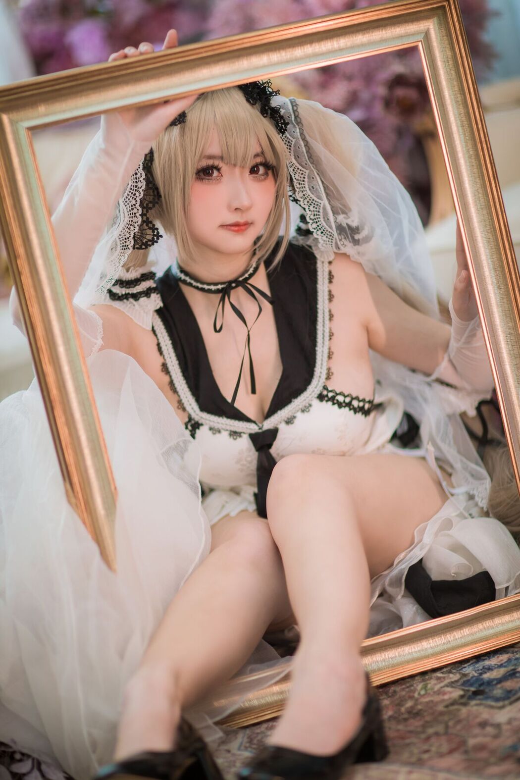 Coser@风筝Kaitto – Awesome Young Lady Dressing Up 可畏 梳妆的大小姐