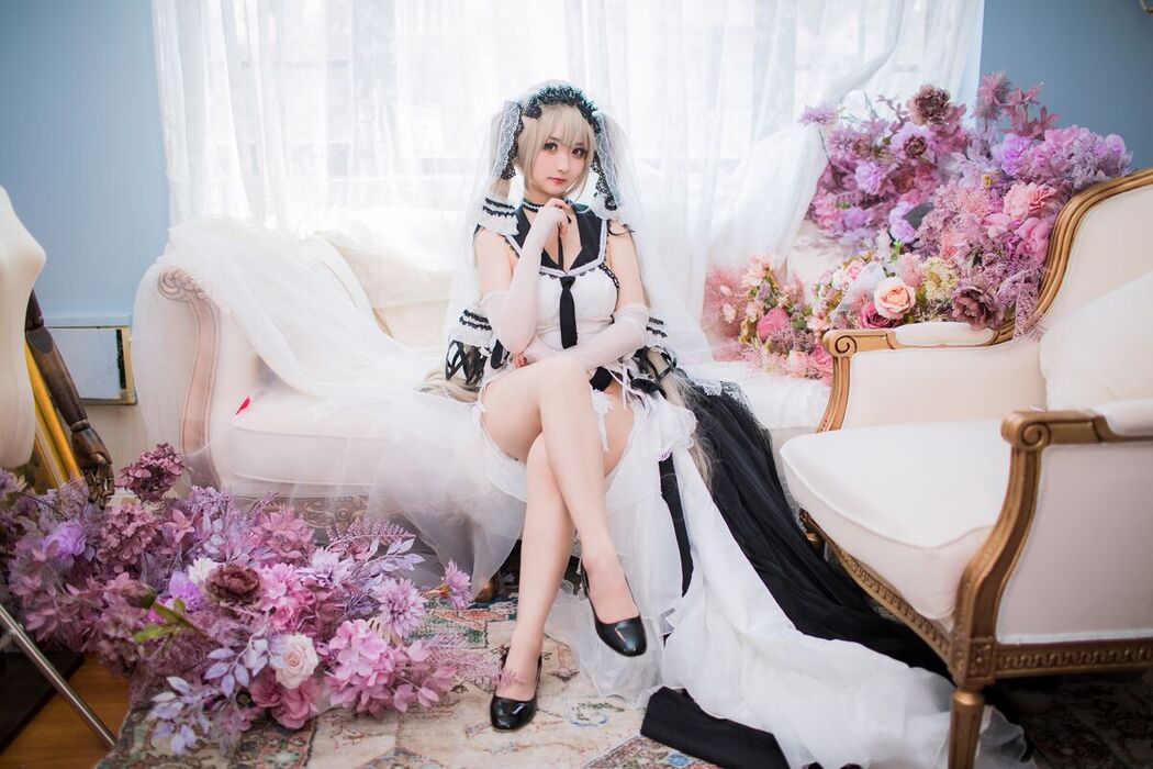 Coser@风筝Kaitto – Awesome Young Lady Dressing Up 可畏 梳妆的大小姐