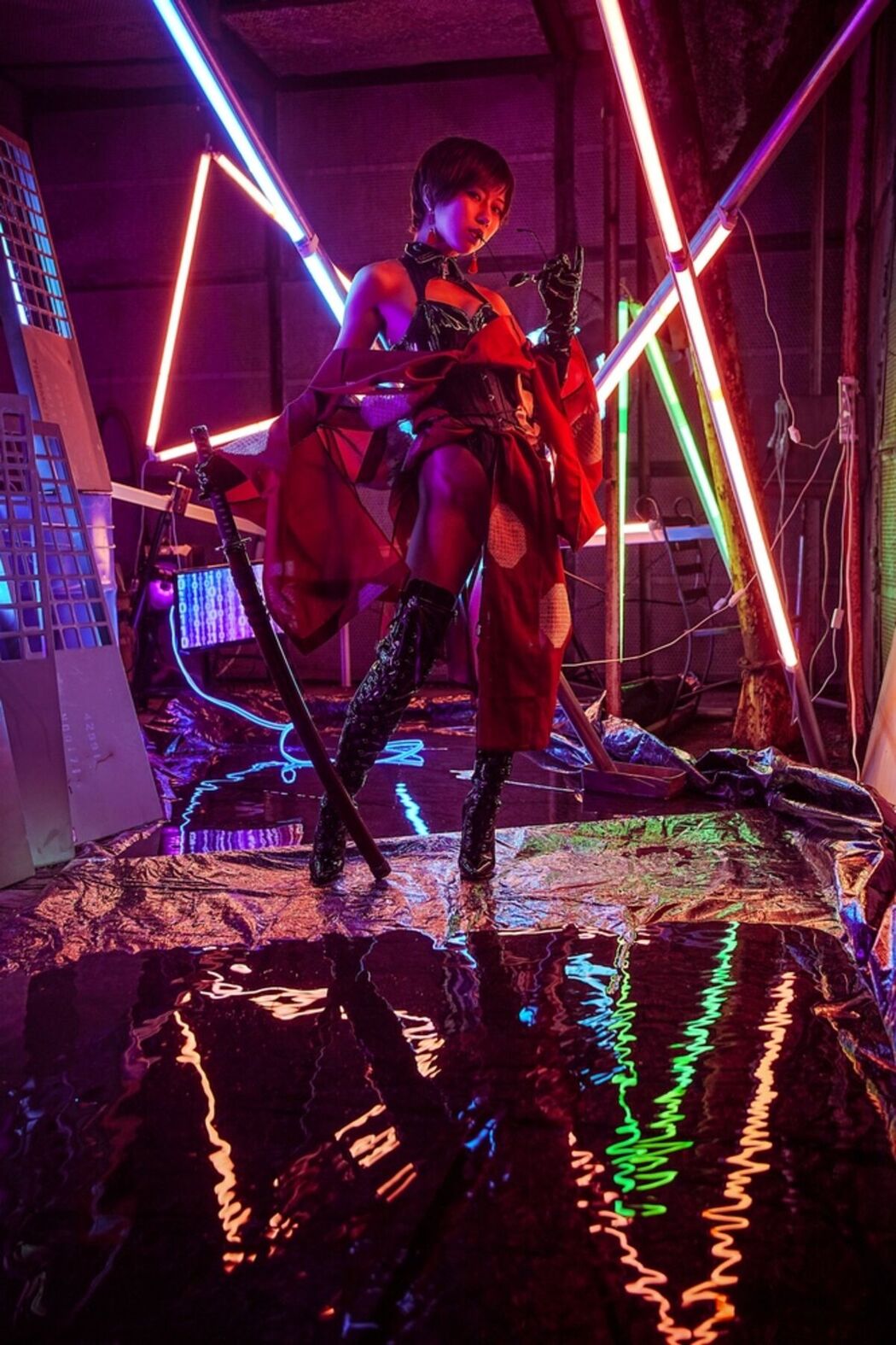 Coser@音琴ひつじ Hitsuji Negoto – CYBER SAMURAI Part1