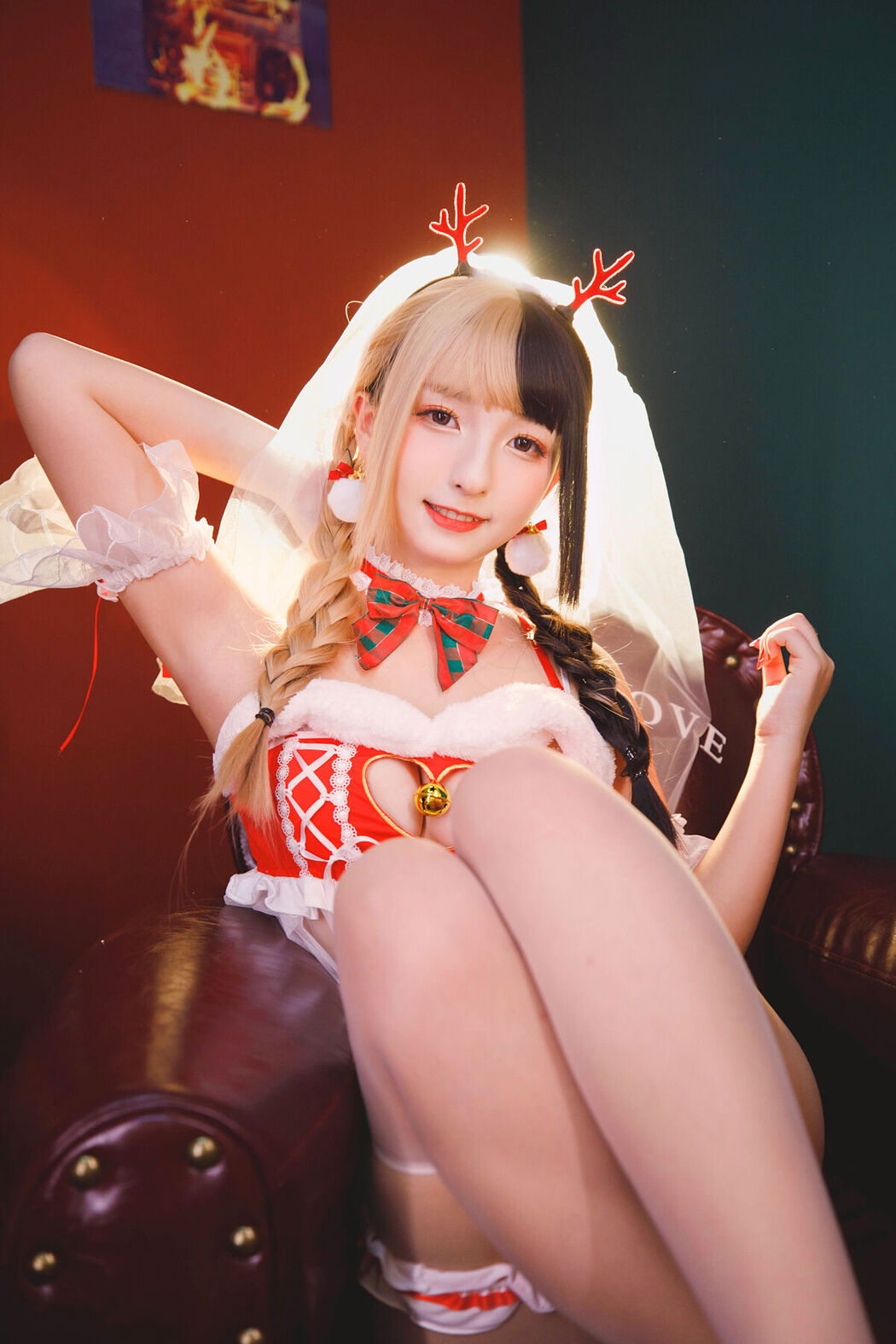 Coser@神楽坂真冬 Vol.074 绝对企画-圣诞小鹿 鹿の恩返し Part2