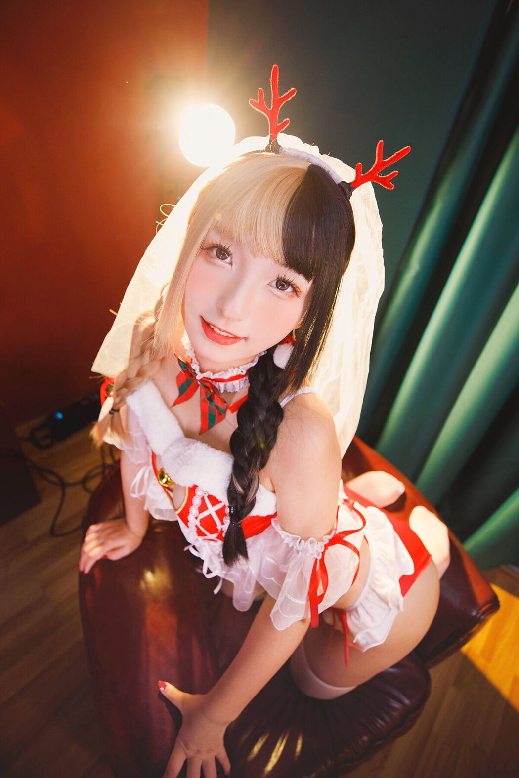 Coser@神楽坂真冬 Vol.074 绝对企画-圣诞小鹿 鹿の恩返し Part2