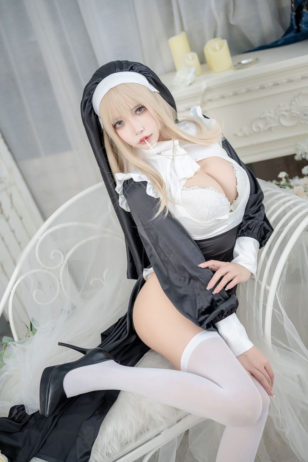 Coser@抱走莫子aa Baozoumoziaa – Birthday Special Nun 生日特辑 修女