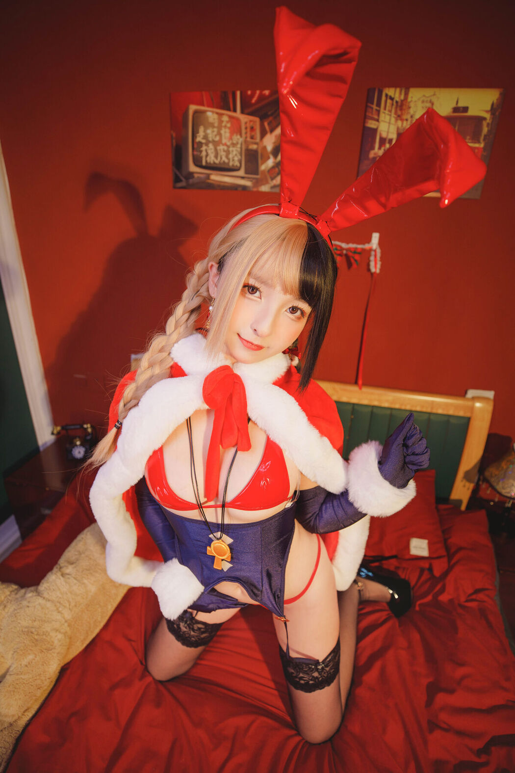 Coser@神楽坂真冬 Vol.074 绝对企画-圣诞小鹿 鹿の恩返し Part3