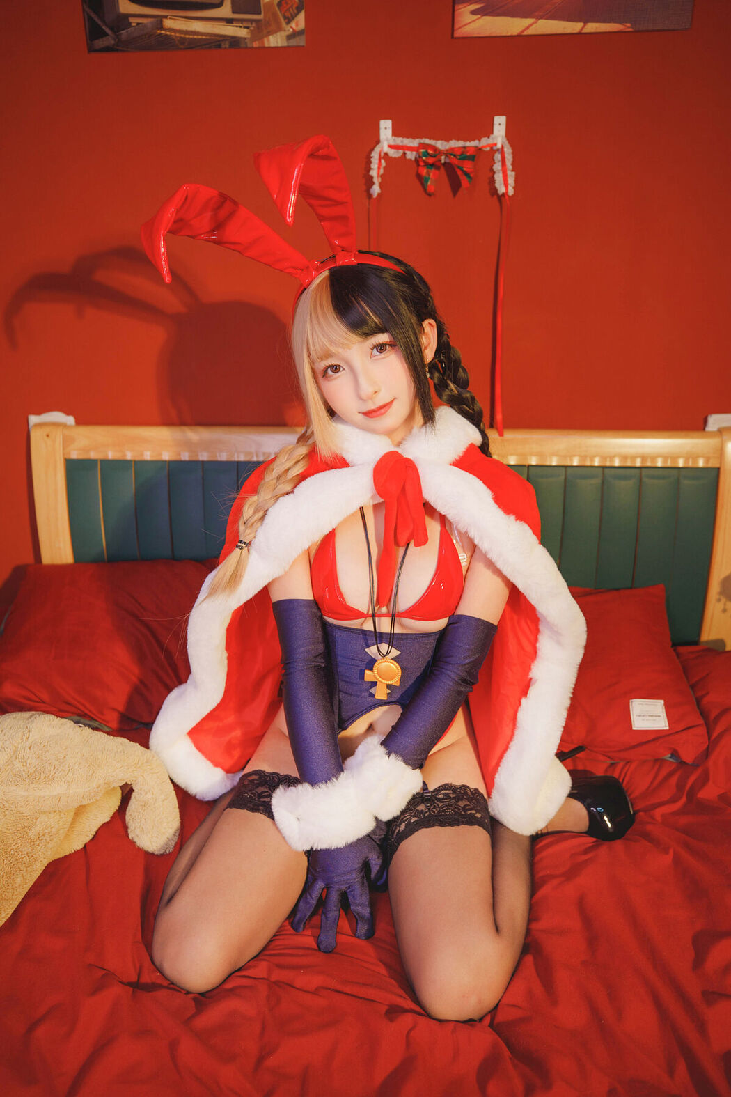 Coser@神楽坂真冬 Vol.074 绝对企画-圣诞小鹿 鹿の恩返し Part3